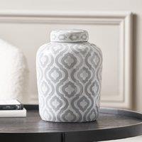 Celia Pattern Ceramic Decorative Ginger Jar