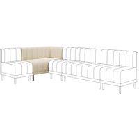 Amali Corner Dining Bench, Boucle