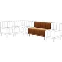 Amali Long Dining Bench, Matte Plush Velvet