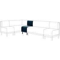 Mae Small Dining Bench, Matte Plush Velvet