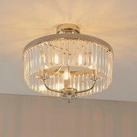 Vogue Balmoral 3 Light Semi Flush Chandelier