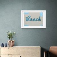 East End Prints Beach Print by Capricorn Press