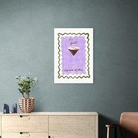 East End Prints Espresso Print by Emmy Lupin Studio