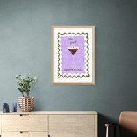 East End Prints Espresso Print by Emmy Lupin Studio