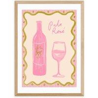 East End Prints Pale Rose Print by Emmy Lupin Studio