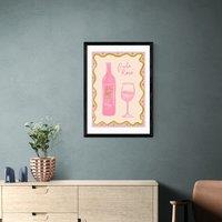 East End Prints Pale Rose Print by Emmy Lupin Studio
