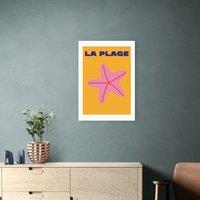 East End Prints La Plage Print by Inoui