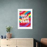 East End Prints Rainbow Club Print by Keren Parmley