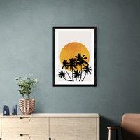 East End Prints Miami Beach Sunset Print by Kubistika