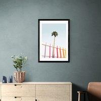 East End Prints Palm Spring Colours II Print by Sisi and Seb