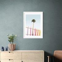 East End Prints Palm Spring Colours II Print by Sisi and Seb