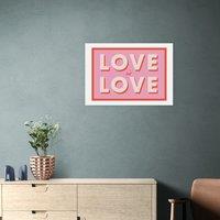 East End Prints Love Is Love Print by Studio Eleni