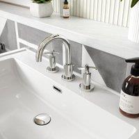 Aztec 3 Tap Hole Basin Mixer Tap