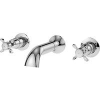 Selby 3 Tap Hole Wall Bath Filler Tap