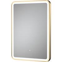 Rectangle Touch LED Framed Wall Mirror