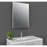Rectangle Touch LED Edge Wall Mirror