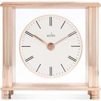Acctim Shelford Rose Gold Mantel Clock