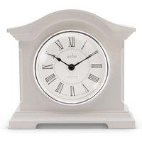 Acctim Cliffburn Taupe Mantel Clock
