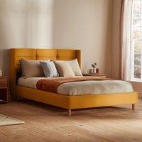 Silentnight Lilith Velvet Bed Frame Ochre