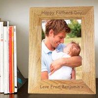 Personalised Wooden Photo Frame