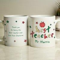 Personalised Teacher Mug