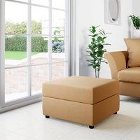 Square Opulent Velvet Storage Footstool
