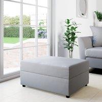 Rectangle Opulent Velvet Storage Footstool