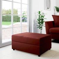 Rectangle Opulent Velvet Storage Footstool