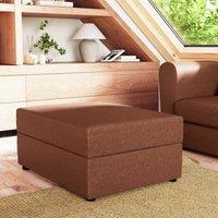 Rectangle Arizona Faux leather Storage Footstool