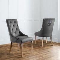 Gladstone Set Of 2 Lion Head Dining Chairs