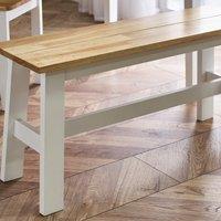 Linwood Small Dining Bench, Rubberwood