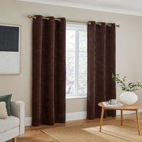 Ensley Chenille Thermal Eyelet Curtains