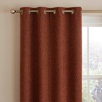 Herringbone Chenille Thermal Eyelet Curtains