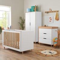Fika Mini 3 Piece Nursery Furniture Set White