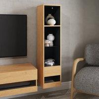 Delta Tall Shelving Unit with LEDs