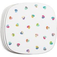 Mini Confetti Set of 4 Placemats in Drawer Gift Box