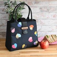 Emily Luxury Tote Lunch Bag Charcoal