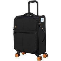 IT Luggage Lykke Soft Shell Suitcase Black