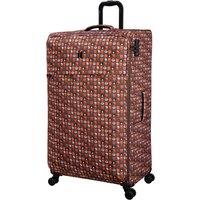 IT Luggage Mellowed Soft Shell Minimals Print Suitcase MultiColoured