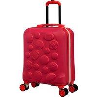 IT Luggage Half Time Hard Shell Kiddies Poppy Red Underseat Suitcase