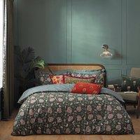 Portobella Thornton Cotton Duvet Cover and Pillowcase Set