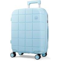 Rock Luggage Pixel Suitcase Pastel Blue