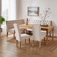 Darcy Corner Dining Bench, Flatweave