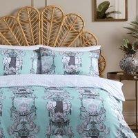 Laurence Llewelyn-Bowen Animalia 200 Thread Count Cotton Duvet Cover and Pillowcase Set