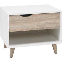 Stockholm 1 Drawer Bedside Cabinet