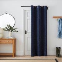 Padded Corduroy Eyelet Curtain