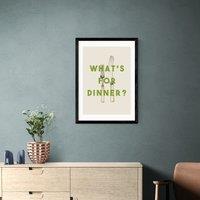 East End Prints What's For Dinner? Print by The 13 Prints