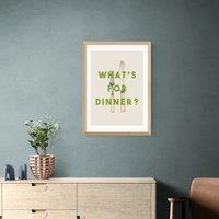 East End Prints What's For Dinner£ Print by The 13 Prints