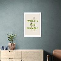 East End Prints What's For Dinner? Print by The 13 Prints