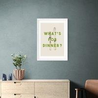 East End Prints What's For Dinner? Print by The 13 Prints